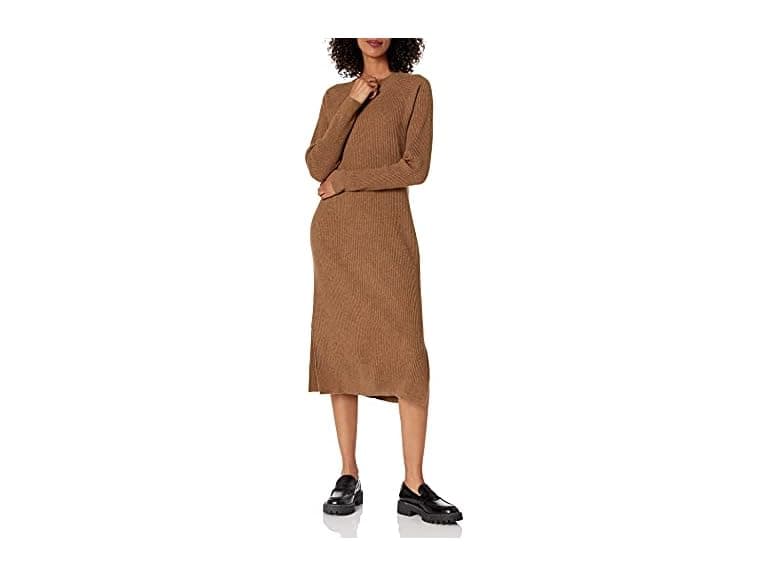 The Drop Women Renata Rib Midi Dress - Image 1