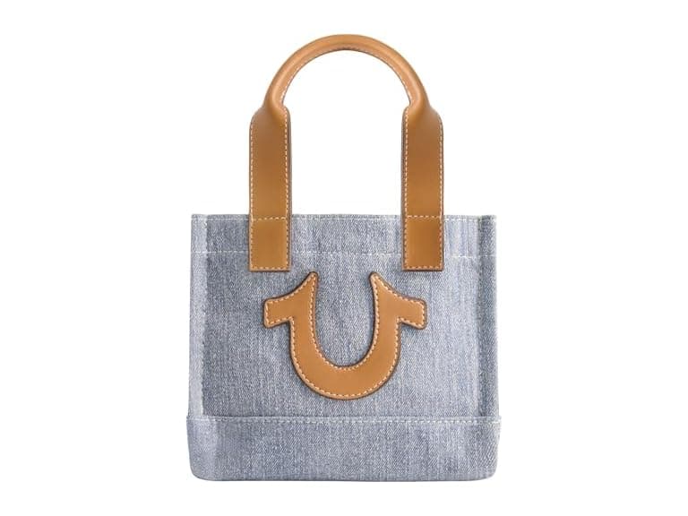 True Religion Tote Bag, Blue (Open Box) - Image 1