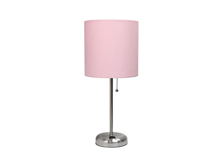 Creekwood Home Oslo 19.5" Contemporary Light Pink - Image 1