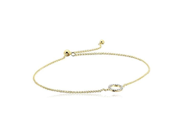 Amazon Essentials 0.1 Cttw Yellow 18K Bracelet - Image 1