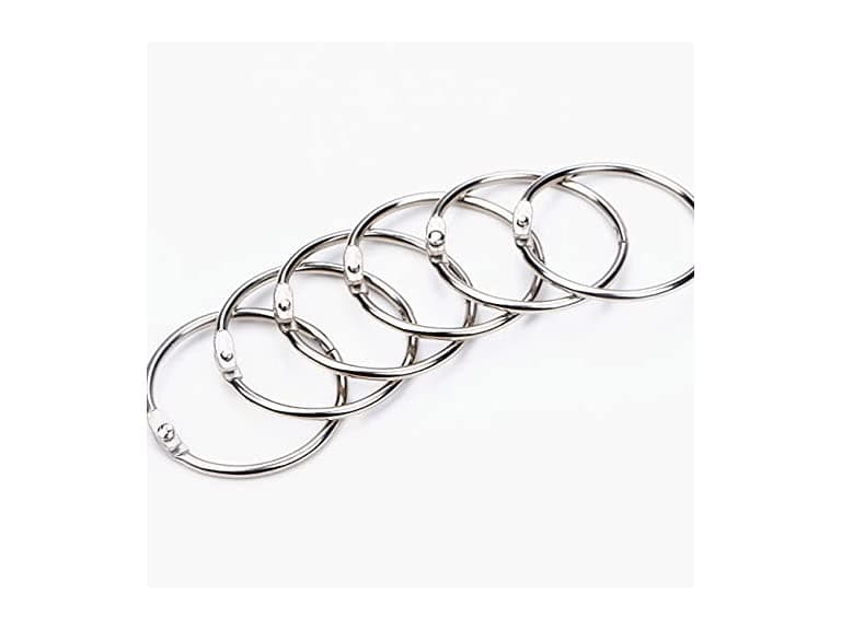 Loose Leaf Binder Rings - Image 1
