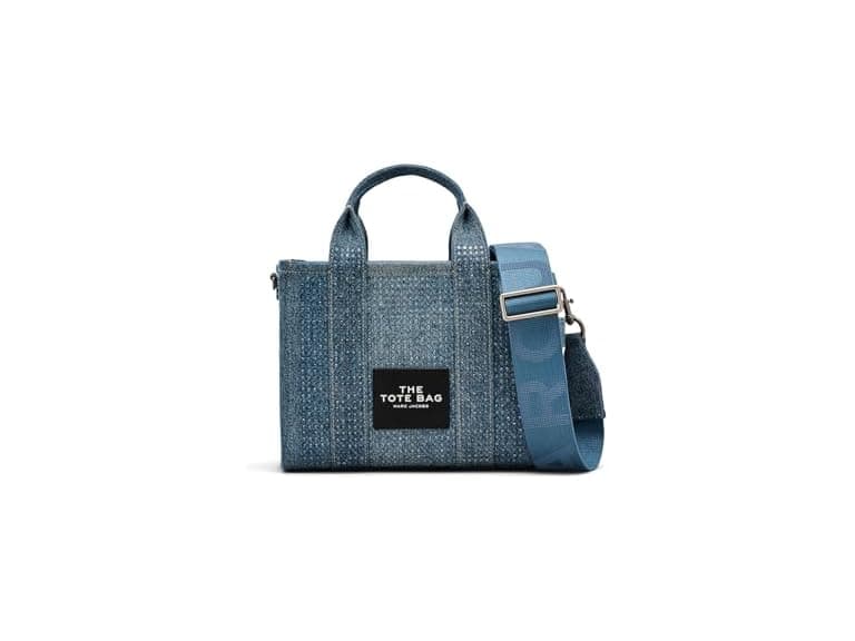 Marc Jacobs The Crystal Denim Small Tote - Image 1