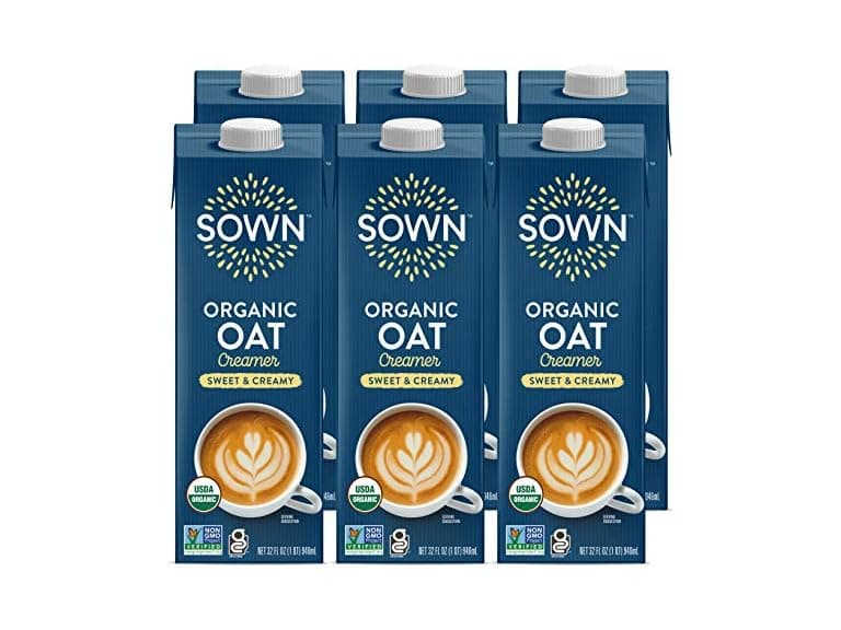 6PK SOWN Organic Oat Creamer Sweet & Creamy - Image 1