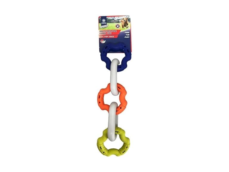 American Kennel Club AKC Sport Chain Dog Chew Toy - Image 1