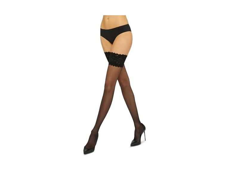 Wolford Women (S) Satin Touch Stay-Up - Image 1