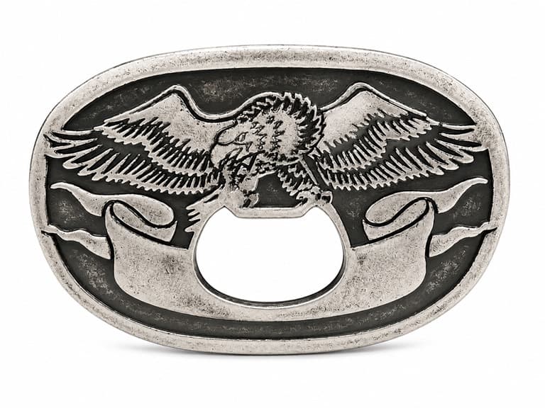 Vintage Americana Eagle Buckle - Image 1