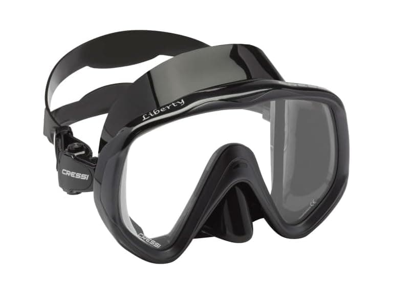 Cressi Liberty SPE Mask (Black/Black - Image 1