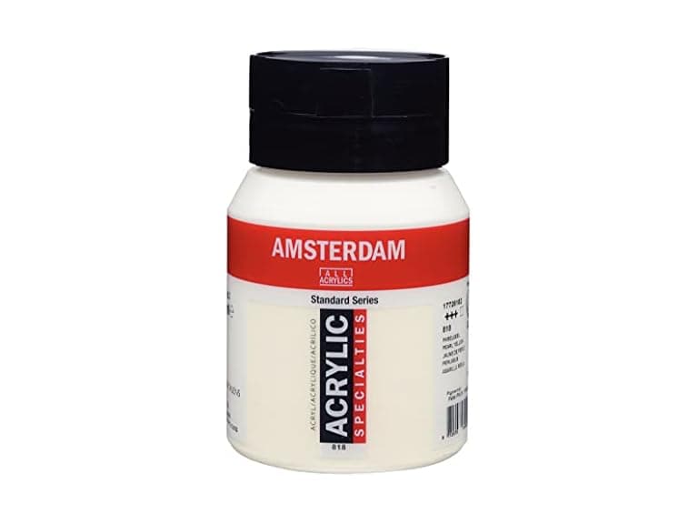 Amsterdam Standard Series Acrylic Jar Yellow - Image 1