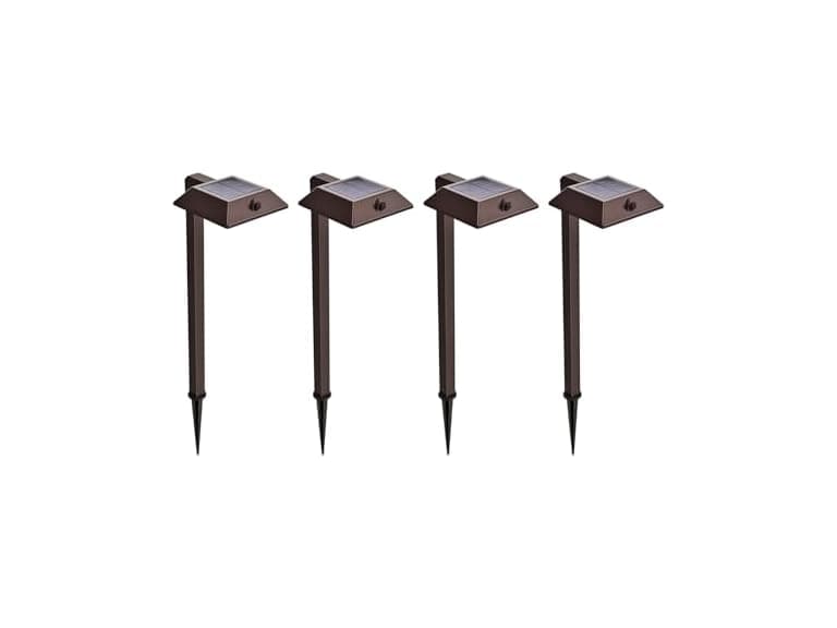 4 Pk Home Zone Security Solar Path Light - Image 1