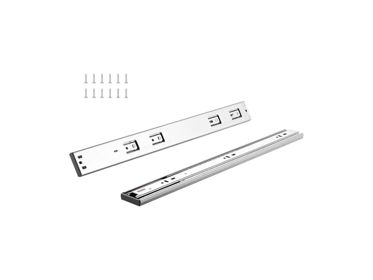 VEVOR 10 Pairs of 18 Inch Drawer Slides Side Mount Rails - Image 1