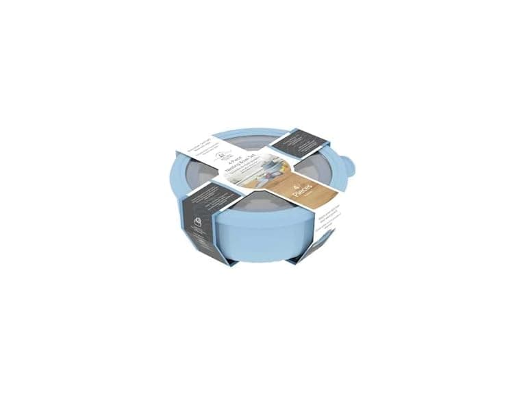 Blue Plastic Storage Containers - Image 1
