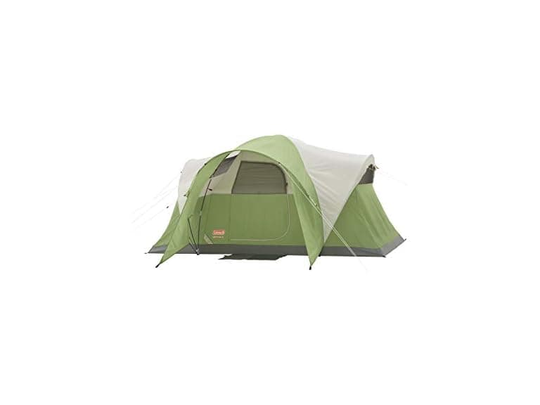 Coleman Montana 6-Person Family Tent with Rainfly, Weatherproof Family Tent Sets Up in 15 Mins, Fits Multiple Airbeds (Open Box) - Image 1