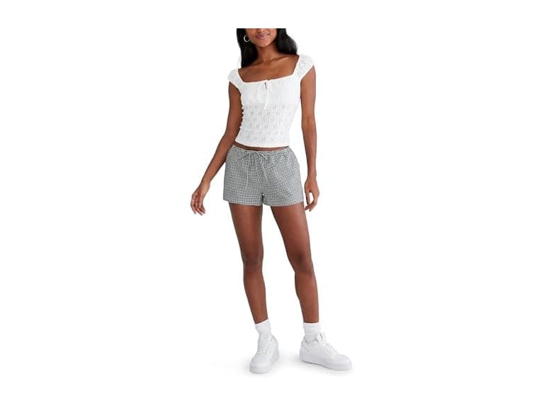 Aeropostale Women Poplin Short - Image 1