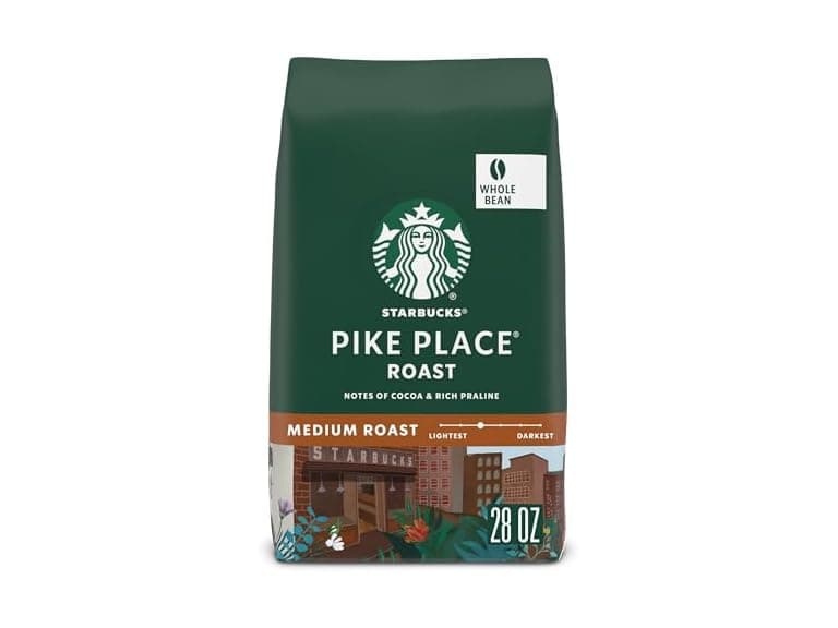Starbucks Whole Coffee Beans, Medium Roast - Image 1