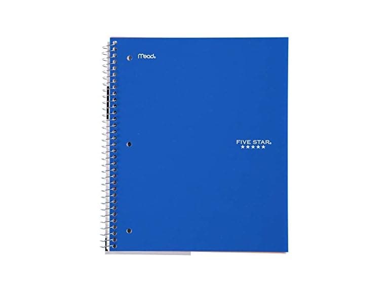 Five Star Spiral Notebooks, 1 Subject - Image 1