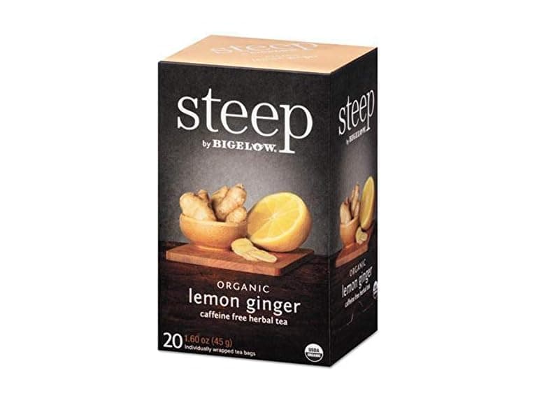 Bigelow Tea Steep Lemon Ginger Organic, 1.55oz - Image 1