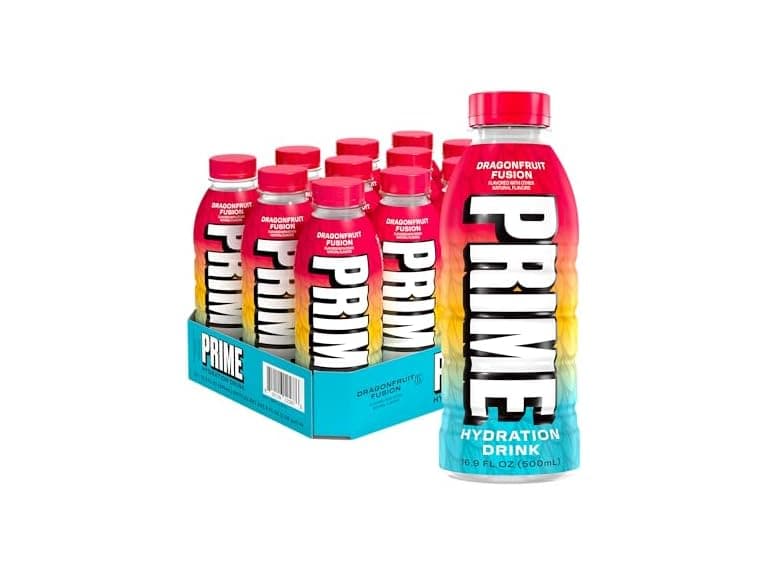 12PK PRIME Hydration DRAGONFRUIT FUSION - Image 1