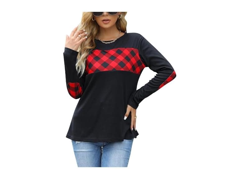 Blooming Jelly Women (L) Long Sleeve Tunic T Shirt - Image 1