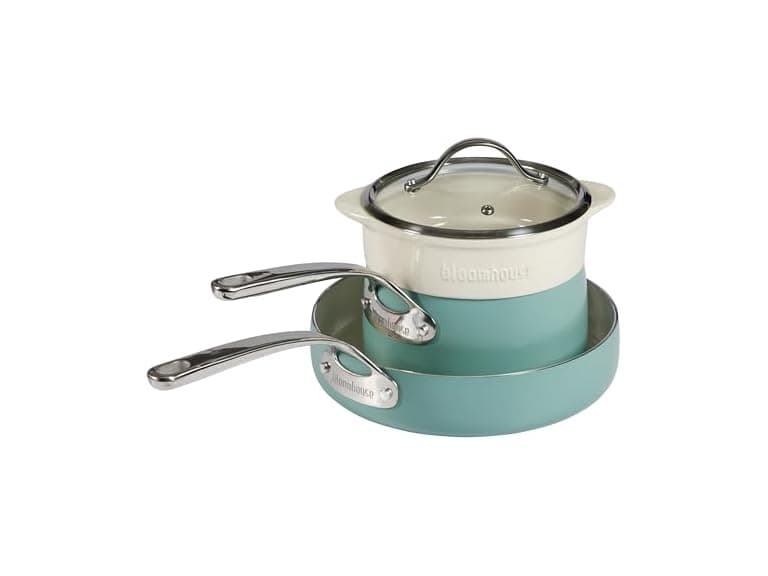 Bloomhouse 4-Piece Heavy-Gauge Aluminum Cookware Set - Image 1