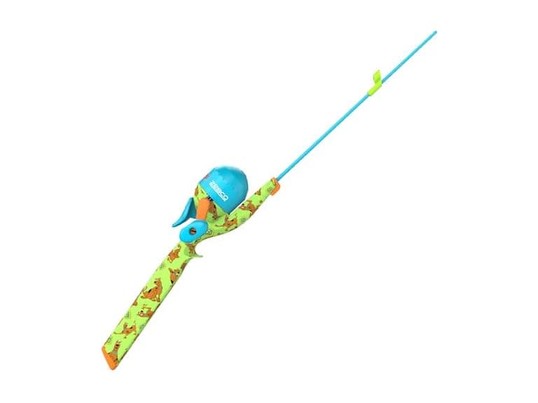 Zebco Youth Scooby Doo Floating Spincast Reel and Fishing Rod Combo - Image 1