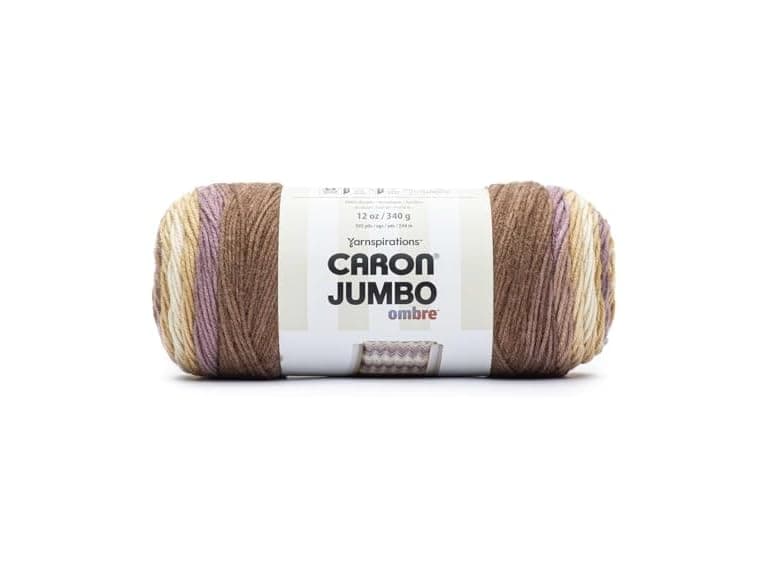 Caron Jumbo Print Ombre Yarn-Seashell - Image 1