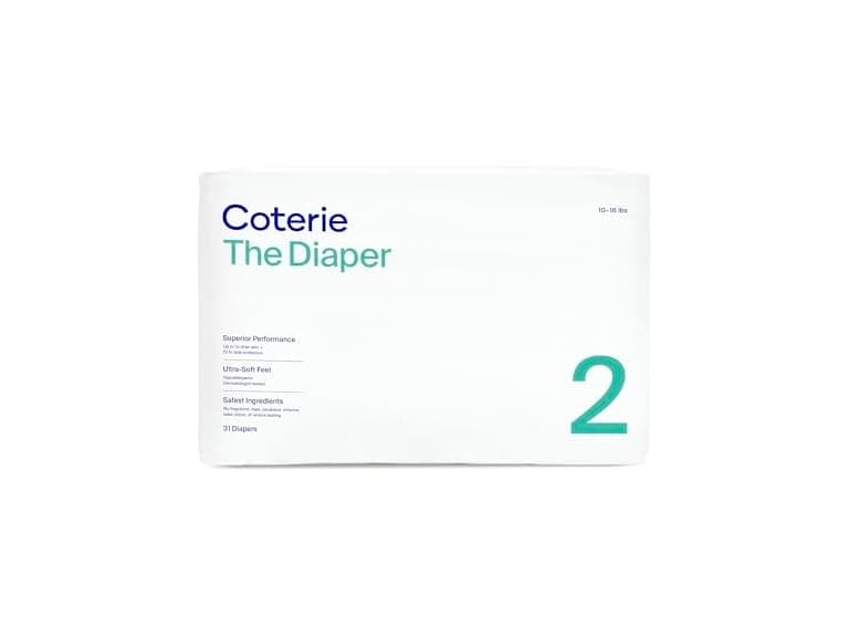 Coterie Coterie Size 2 Diaper, 31 CT - Image 1