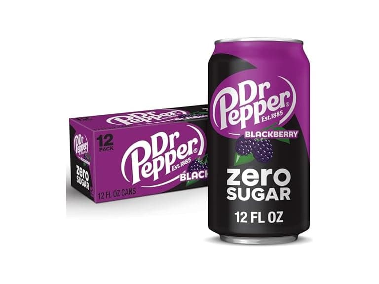 Dr. Pepper Blackberry Zero Sugar 12oz 12pk - Image 1