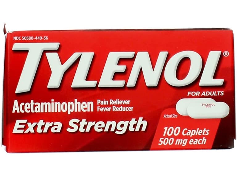 Tylenol Extra Strength Caplets 100 Caplets - Image 1
