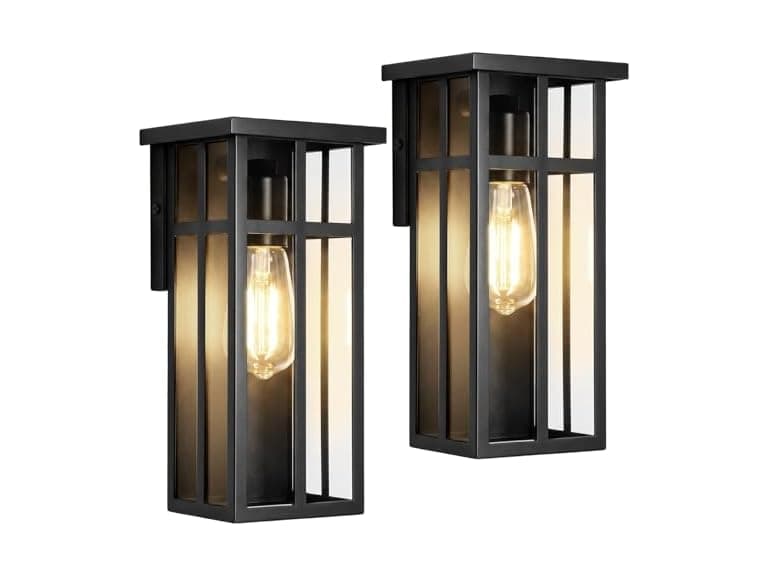 BesLowe Outdoor Wall Light Fixtures GV3T - Image 1