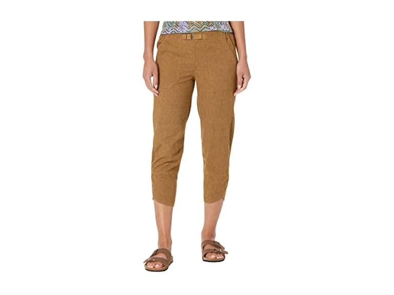 Royal Robbins Women (6) Hempline Capris Coyote - Image 1