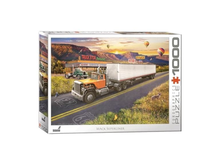 Mack Superliner 1000 Piece Puzzle - Image 1
