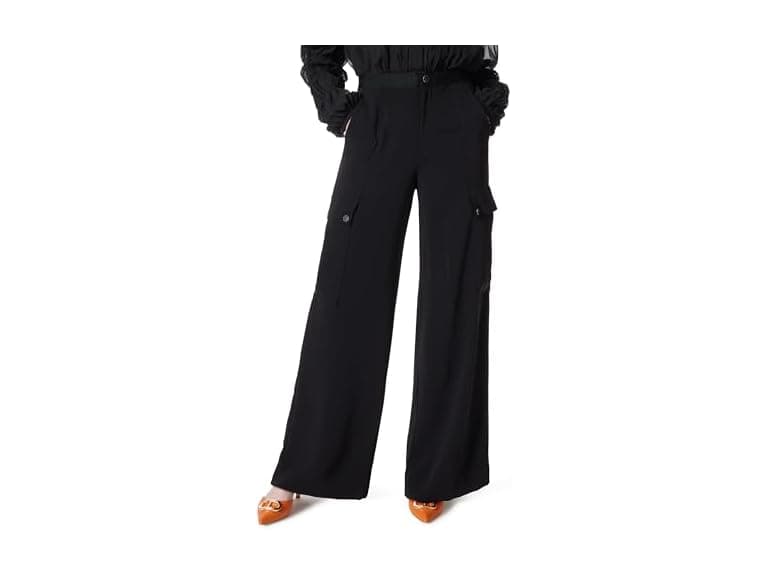 DEE Ocleppo Women Khloe Wide Leg Cargo Dress Pant - Image 1