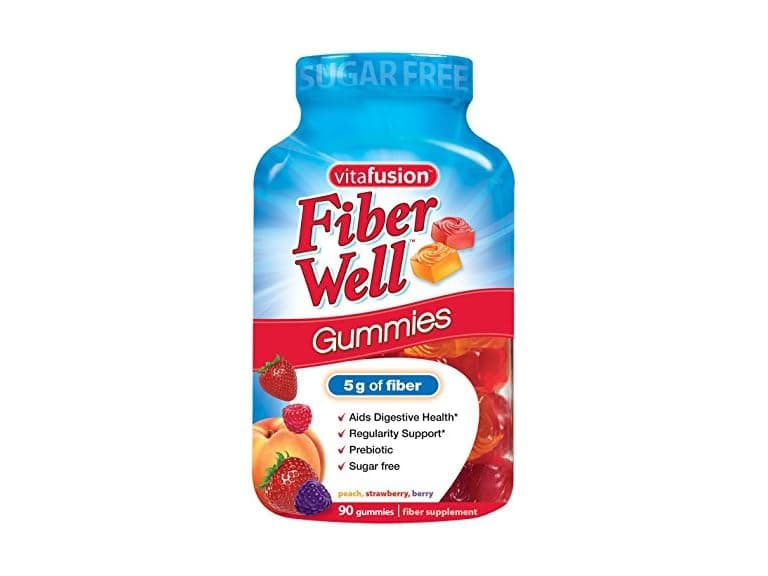 Vitafusion Fiber Well Gummy Vitamins, 90 Count - Image 1