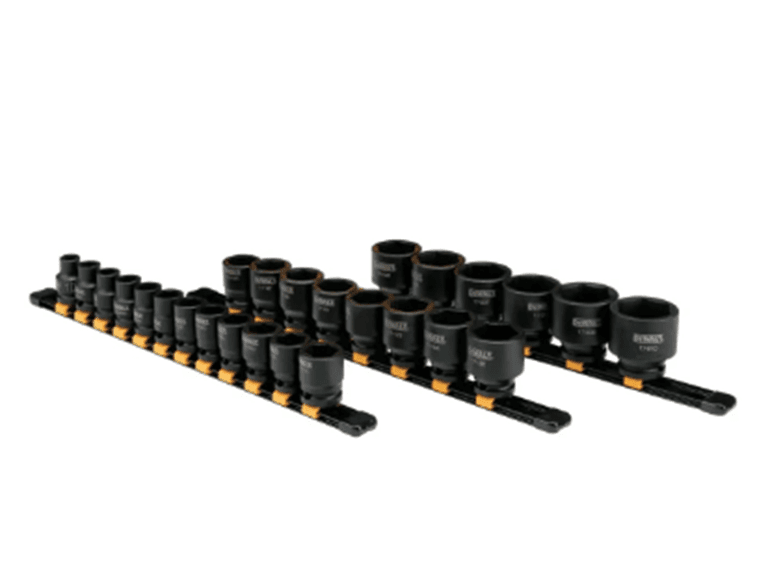 DEWALT DWMT45448 26pc 1/2in dr metric impact sockets - Image 1