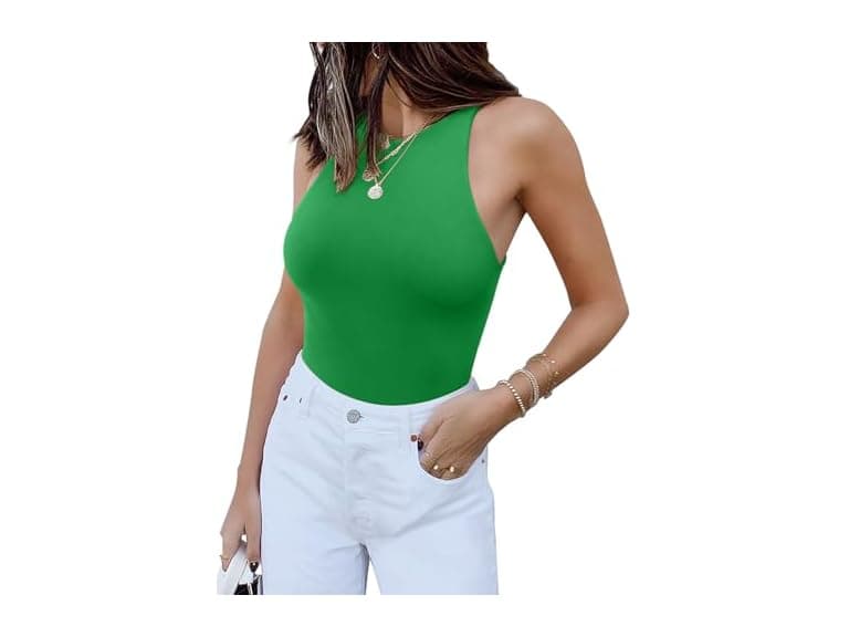 Reoria Women (XL) Sexy Sleeveless Halter Neck Tops - Image 1