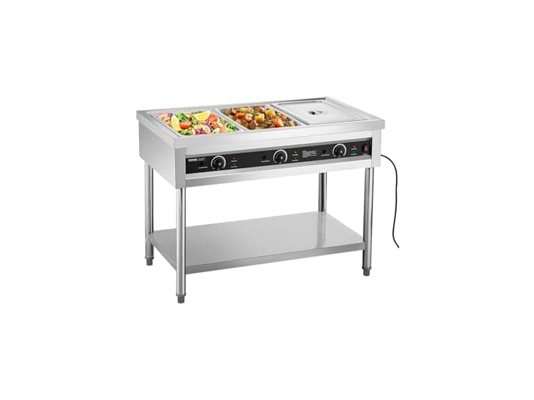 3-Pan Commercial Food Warmer - Image 1