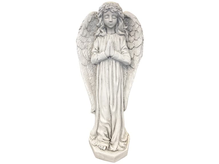 Cold Cast 16" Praying Angel - Image 1
