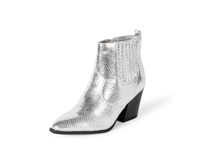 The Drop Women's Sia Pointed Toe Western Ankle Boot - Image 1