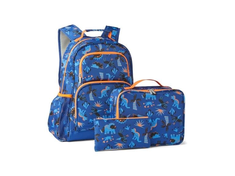 Amazon Essentials Kids School Backpack Set Blue Navy - 3 Piece Set - Image 1