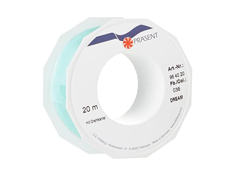 C.E. Pattberg DREAM Ribbon Sea Green 20m - Image 1