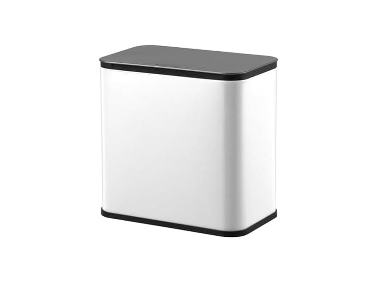OUTLANE 1.3 Gallon Slim Hanging Stainless Steel Trash - Image 1