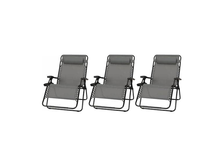 Four Seasons Courtyard Sunny Isles XL Patio Reclining Chair - Image 1