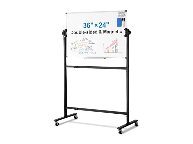 VEVOR Rolling Magnetic Whiteboard - Image 1
