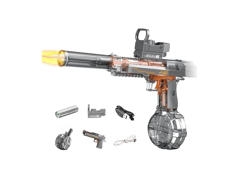 Electric Water Gun LED Lights for Kids - Image 1