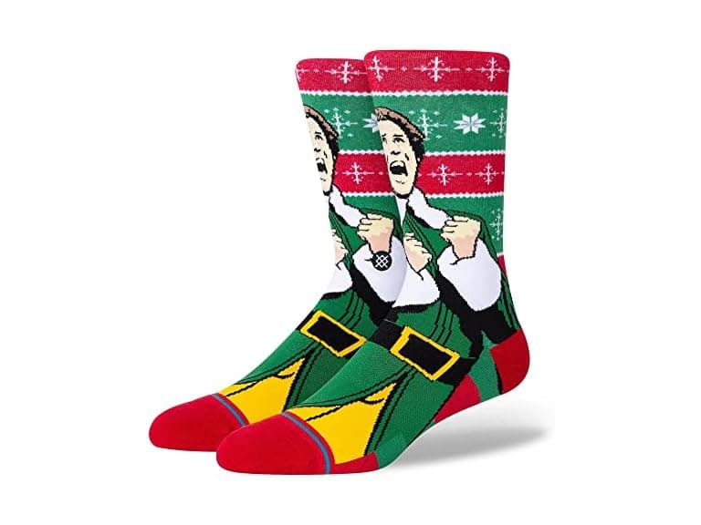 Stance Men (L) Elf Cold Outside Crew Socks - Image 1