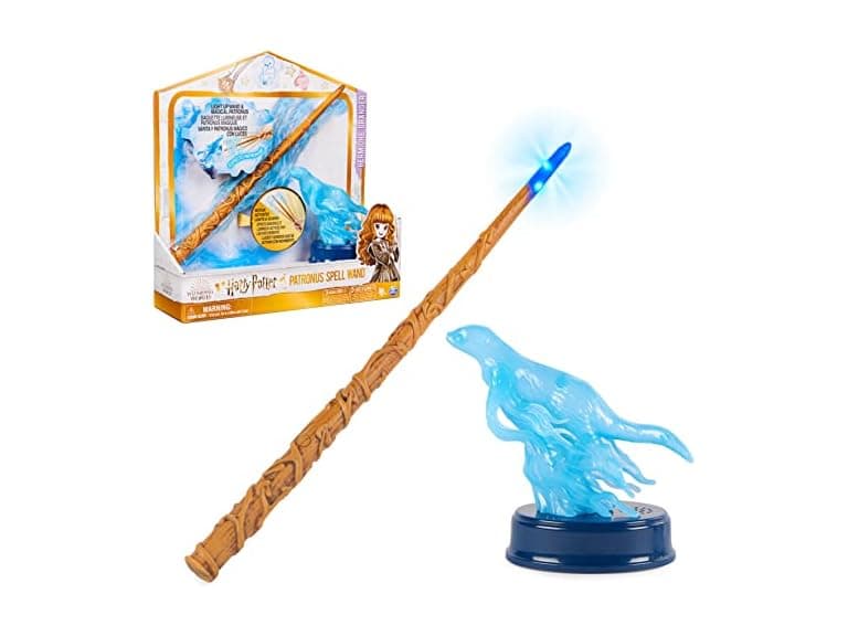 Wizarding World Harry Potter, 13-inch Hermione Granger Patronus Spell Wand - Image 1