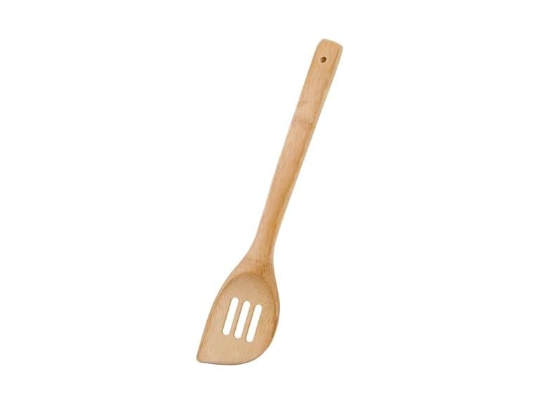 Joyce Chen , Bamboo Slotted Spatula, 13-Inch - Image 1