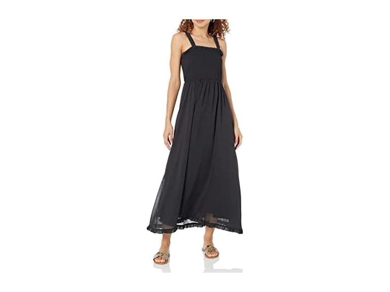 The Drop Jaya Smocked-Bodice Chiffon - Image 1