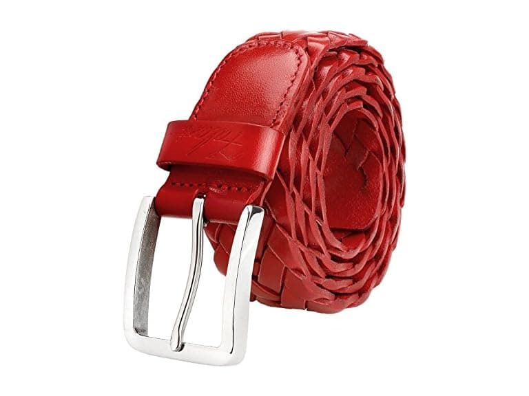 Falari Men (Extra Large) Braided 100% Genuine Belt - Image 1