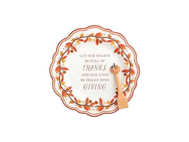 Mud Pie Thanksgiving Platter Set - Image 1